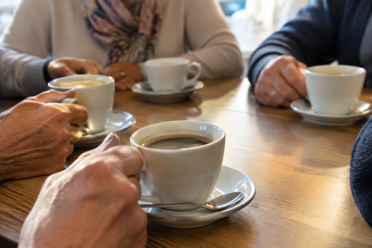 Café de bienvenue